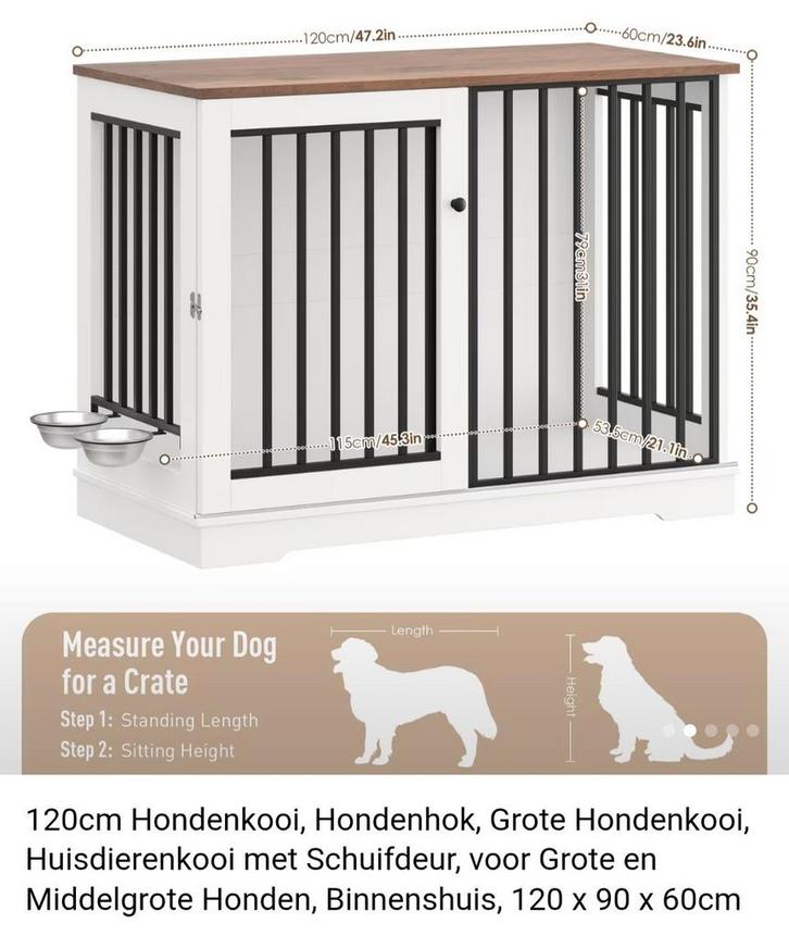 Hondenhok, Dieren en Toebehoren, Hondenhokken, Hondenhok, Ophalen