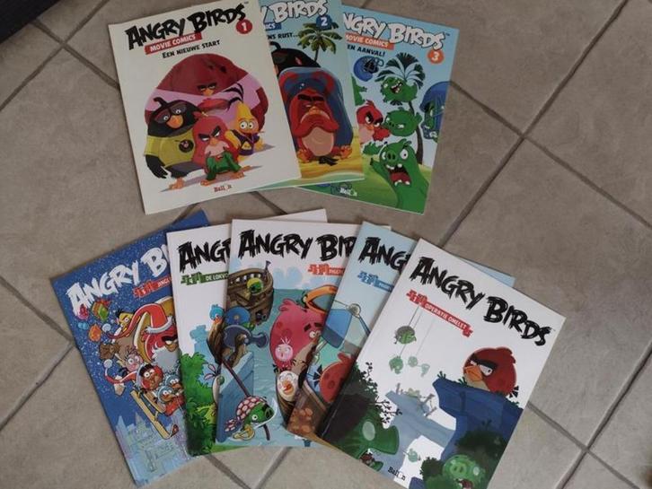 Angry Birds, Boeken, Stripverhalen, Zo goed als nieuw, Complete serie of reeks, Ophalen of Verzenden