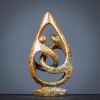 Two lovers - beeld van serpetine steen, Ophalen of Verzenden