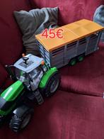 Bruder tracteur Deutz et bétaillère, Ophalen, Zo goed als nieuw