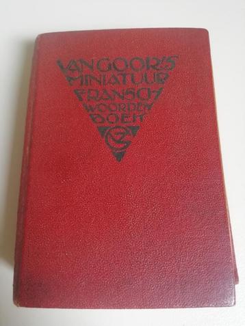 Dictionnaire miniature Van Goor 