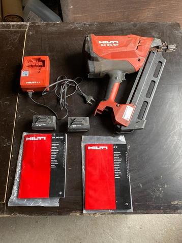 HILTI - cloueuse à gaz GX 90-WF !