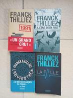 A vendre 4 livres de Franck Thilliez, Livres, Enlèvement, Comme neuf, Franck THILLIEZ