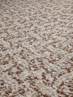 Vintage retro tapijt jaren 70 - oude voorraad - nieuw op rol, Ophalen of Verzenden, Zo goed als nieuw, Beige