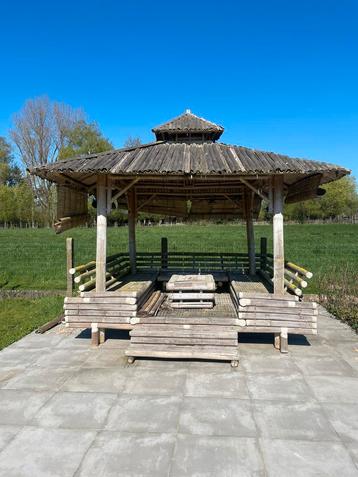 Balinese pergola, Tuin en Terras, Overkappingen, Ophalen, Gebruikt, Tuinpaviljoen