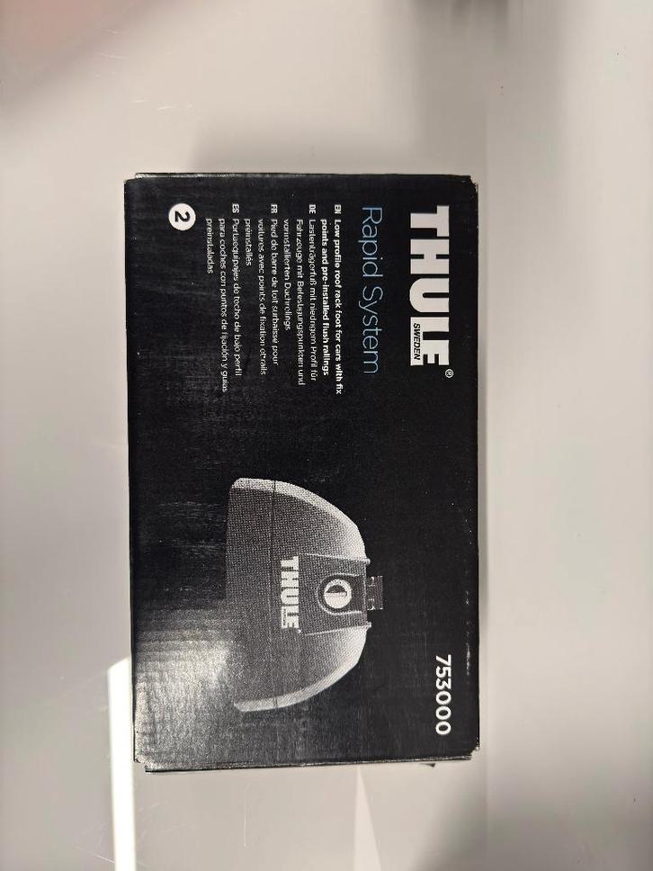 Thule Rapid System 753000 – voetenset – nieuw / ongebruikt, Auto diversen, Dakdragers, Nieuw, Ophalen of Verzenden