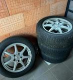 4 Winterbanden Uniroyal 205/60/R16 met velgen, Auto-onderdelen, Banden en Velgen, Ophalen, Winterbanden, Velg(en)