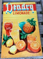 Limonade DENDRY, Ophalen of Verzenden, Zo goed als nieuw, Reclamebord
