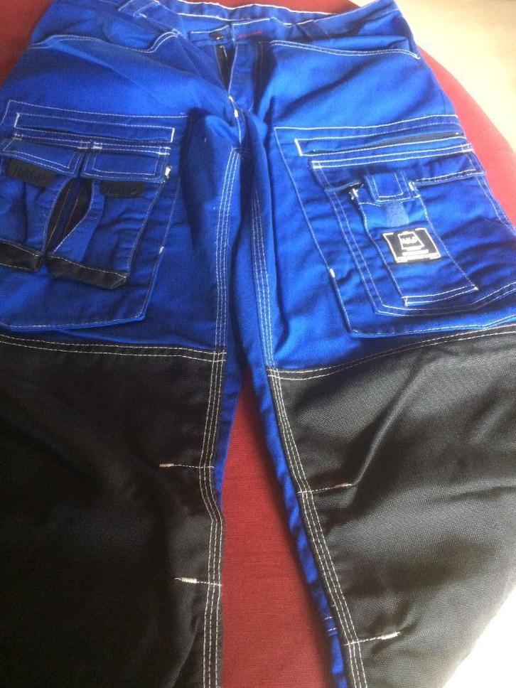 Blauwe werkbroeken van merk HAVEP maat 48, Doe-het-zelf en Bouw, Veiligheidskleding, Nieuw, Ophalen of Verzenden