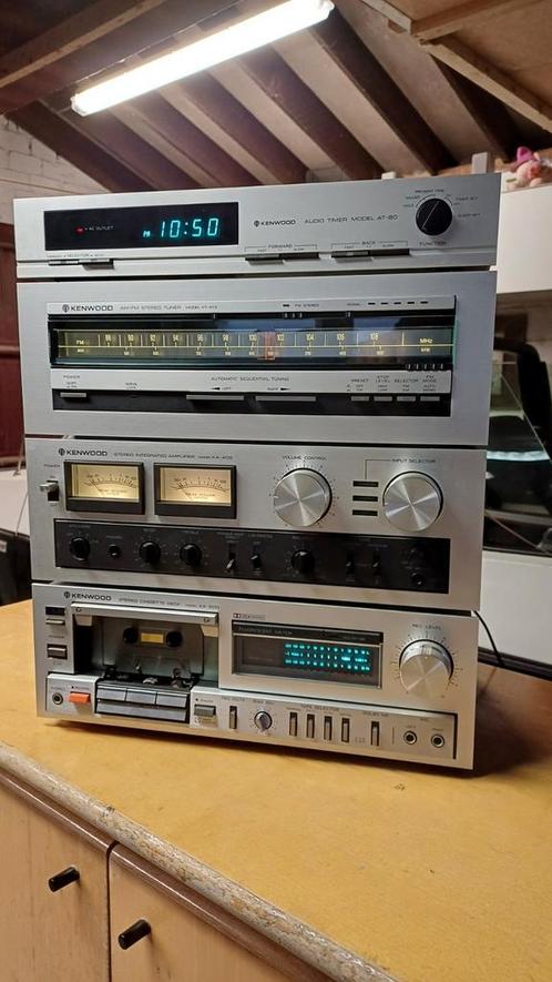 Kenwood platendraaier, Audio, Tv en Foto, Stereoketens, Zo goed als nieuw, Cassettedeck, Ophalen