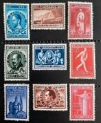België: OBP 728/37 ** Culturele werken 1946., Postzegels en Munten, Postzegels | Europa | België, Orginele gom, Ophalen of Verzenden