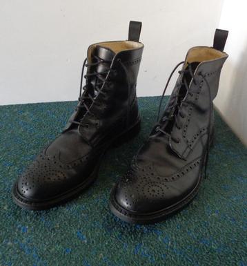 Cuoio Lederen enkellaars veterschoenen. Lage hak. maat 39 beschikbaar voor biedingen