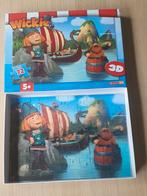 Puzzel Wickie de viking 3D - 72 stuks, Kinderen en Baby's, Speelgoed | Kinderpuzzels, Ophalen, Zo goed als nieuw