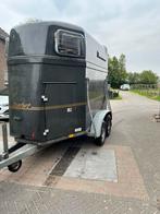 Böckmann tweepaardstrailer, alu bodem!, Dieren en Toebehoren, Paarden en Pony's | Trailers en Aanhangwagens, Ophalen, Aluminium