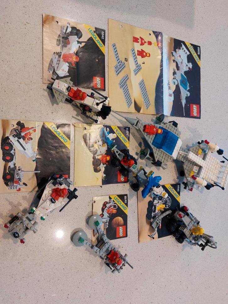 4 lego space sets 6871 6841 6842 6770, Kinderen en Baby's, Speelgoed | Duplo en Lego, Zo goed als nieuw, Lego, Ophalen of Verzenden