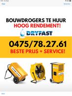 Bouwdroger huren, beste prijs en service,   5€/dag DF 400, Ophalen, Ventilator