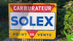 Emaille bord Solex. Verkooppunt., Ophalen, Gebruikt, Reclamebord