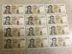 12 vintage bankbiljetten,België van 20 frank 1964, Setje, Ophalen of Verzenden