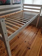 Halfhoog bed, Huis en Inrichting, Slaapkamer | Stapelbedden en Hoogslapers, Ophalen, Gebruikt, 90 cm, Eenpersoons