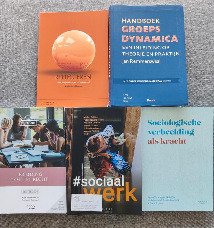 Boeken sociaal werk, Boeken, Studieboeken en Cursussen, Zo goed als nieuw, Ophalen