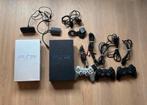 Super Playstation 2 bundel, Games en Spelcomputers, Spelcomputers | Sony PlayStation 2, Ophalen, Met 3 controllers of meer, Gebruikt