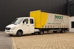 Mercedes Sprinter V6 BE trekker - schuifzeil oplegger, Auto's, Vrachtwagens, Zwart, Mercedes-Benz, Bedrijf, 140 kW