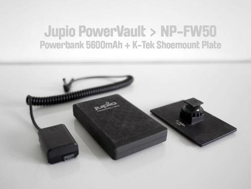 JUPIO PowerVault 5600 mAh > DSLR NP-FW50, Telecommunicatie, Powerbanks, Gebruikt, Ophalen