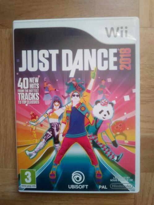Wii Just Dance 2018, een van de laatste versies, Games en Spelcomputers, Games | Nintendo Wii, Zo goed als nieuw, Sport, 3 spelers of meer