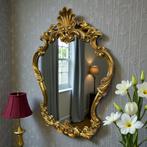vintage gouden barok spiegel / wandspiegel, Antiek en Kunst, Ophalen of Verzenden