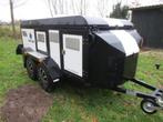 5 vaks Metbox black & white hondentrailer (geen WT Metall ), Dieren en Toebehoren, Ophalen, Zo goed als nieuw