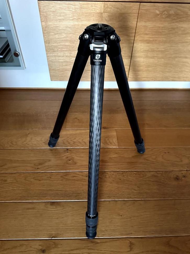 Leofoto LS-323C Ranger statief, Audio, Tv en Foto, Fotografie | Statieven en Balhoofden, Zo goed als nieuw, Driepoot, 150 tot 175 cm