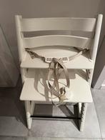 Stokke eetstoel wit, Kinderen en Baby's, Ophalen, Gebruikt