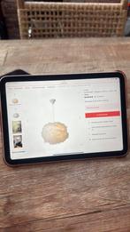 Hanglamp Lucide Goosy soft 50cm witte veren, Ophalen, Zo goed als nieuw