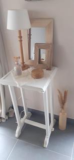 Console art déco bois blanc, Maison & Meubles, Comme neuf