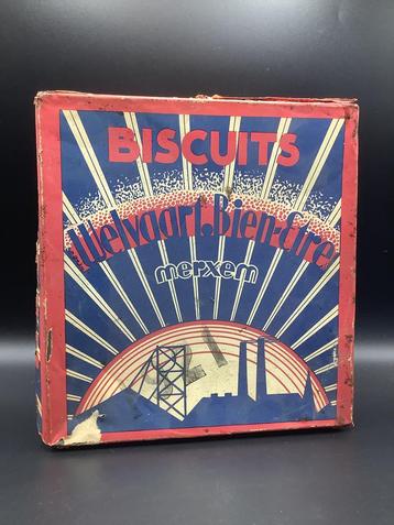 Welvaart-Bien-Etre koekjesdoos - Merksem beschikbaar voor biedingen