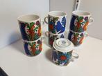 Set van 7 Villeroy & Boch Acapulco mokken 20 euro per stuk, Antiek en Kunst, Antiek | Keramiek en Aardewerk, Ophalen