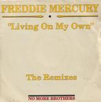 Freddie Mercury – Living on my own - Single, Pop, Gebruikt, Ophalen of Verzenden, 7 inch