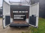 Camionnette de déménagement charleroi et environs transport, Ophalen of Verzenden, Zo goed als nieuw