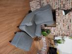 Fauteuil ikea strandmon met voetenbank, Huis en Inrichting, Fauteuils, Ophalen, Zo goed als nieuw