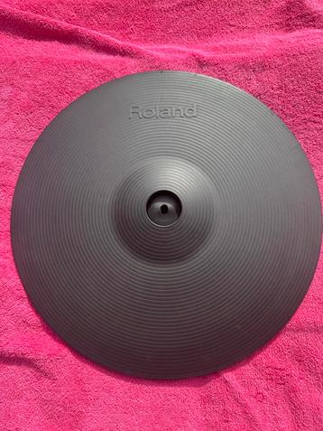 ROLAND - CY-15R V-CYMBAL, 3-ZONE RIDE, 15'', Musique & Instruments, Instruments | Pièces, Enlèvement ou Envoi, Comme neuf, Batterie ou Percussions