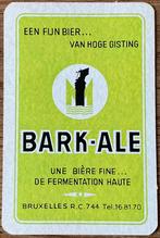 BARK-ALE BIER/speelkaart, Verzamelen, Merken en Reclamevoorwerpen, Ophalen of Verzenden, Zo goed als nieuw, Gebruiksvoorwerp