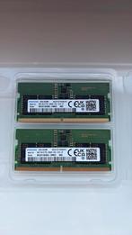 DDR5 SODIMM 2x8GB 5600 samsung, Computers en Software, RAM geheugen, Ophalen, Zo goed als nieuw, DDR5