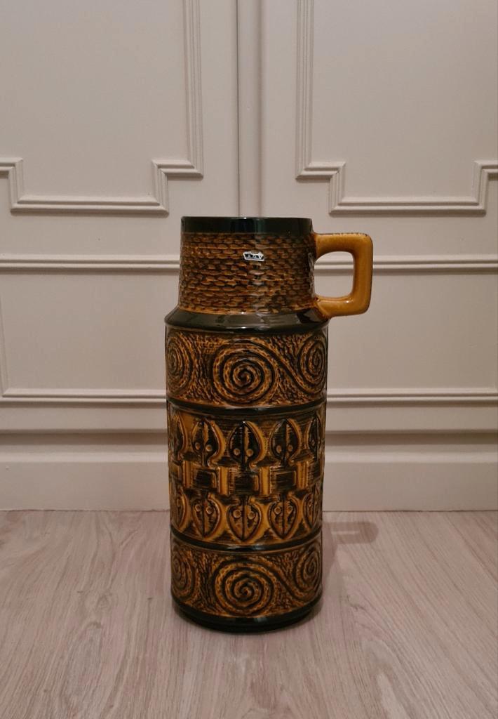 VINTAGE VAAS WEST GERMANY BAY 95 - 45, Huis en Inrichting, Woonaccessoires | Vazen, Ophalen