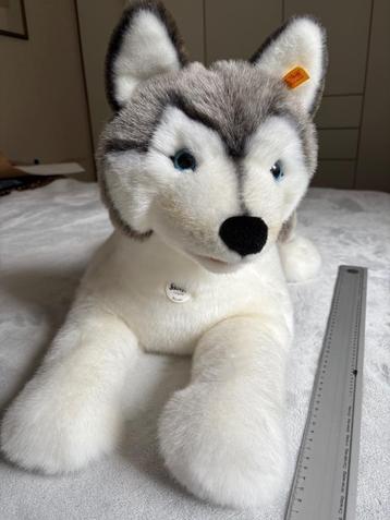 Steiff Husky Bernie, Enlèvement ou Envoi, Comme neuf, Ours en tissus, Steiff