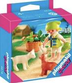 Playmobil meisje met geitjes, Kinderen en Baby's, Speelgoed | Playmobil, Complete set, Ophalen of Verzenden, Zo goed als nieuw