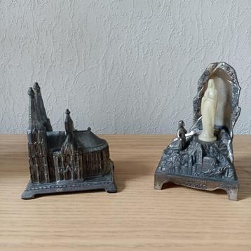 Grot van Lourdes muziekdoos en doos van de Dom van Ke beschikbaar voor biedingen