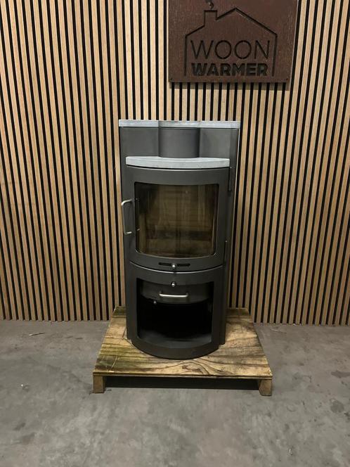 24334 Houtkachel met speksteen Kago 🔥4,5 kw, Huis en Inrichting, Kachels, Gebruikt, Vrijstaand, Houtkachel, Hout, Ophalen