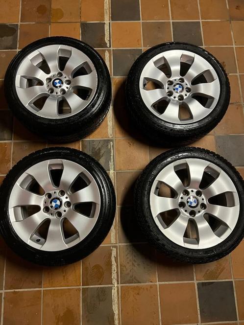 BMW velgen met winterbanden, Auto-onderdelen, Banden en Velgen, Velg(en), Winterbanden, 17 inch, 225 mm, Personenwagen, Gebruikt