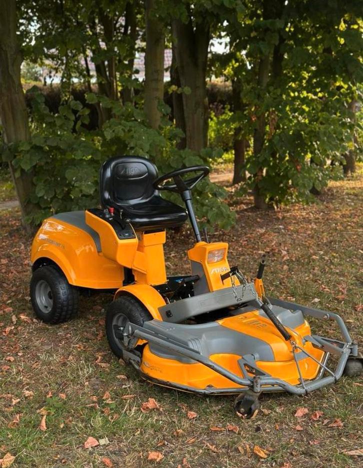 STIGA PARK EXCELLENT 16/ COMBI PRO 110 CM MAAIDEK ZITMAAIER, Tuin en Terras, Hand-tuingereedschap, Zo goed als nieuw, Overige soorten