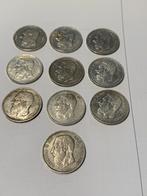 5fr leopold II zilver munten, Postzegels en Munten, Munten | België, Ophalen of Verzenden, Zilver